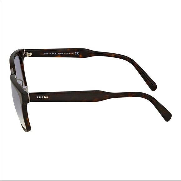 Prada PR 09ZS 1AB5S0 Rectangle Black Sunglasses  PRADA Men’s Sunglasses 🕶 10129